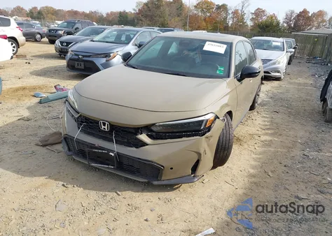 2025 Honda Civic Hybrid Sport Touring z USA, uszkodzony, nr VIN 19XFL4H93SE016344